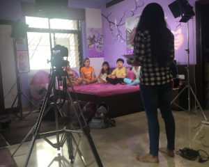 syna anand acting behind the scenes